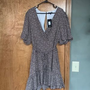 NWT Fashion Nova Dotty Printed Mini Dress